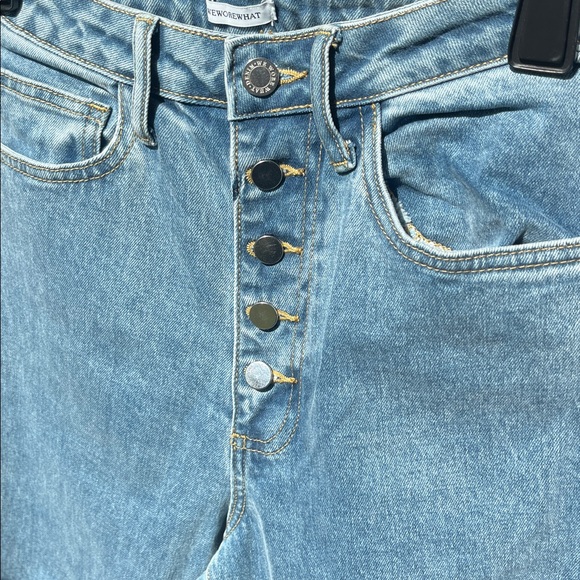 NWT WeWoreWhat Danielle High Rise Vintage Straight Jeans - Size 28 - Picture 15 of 15